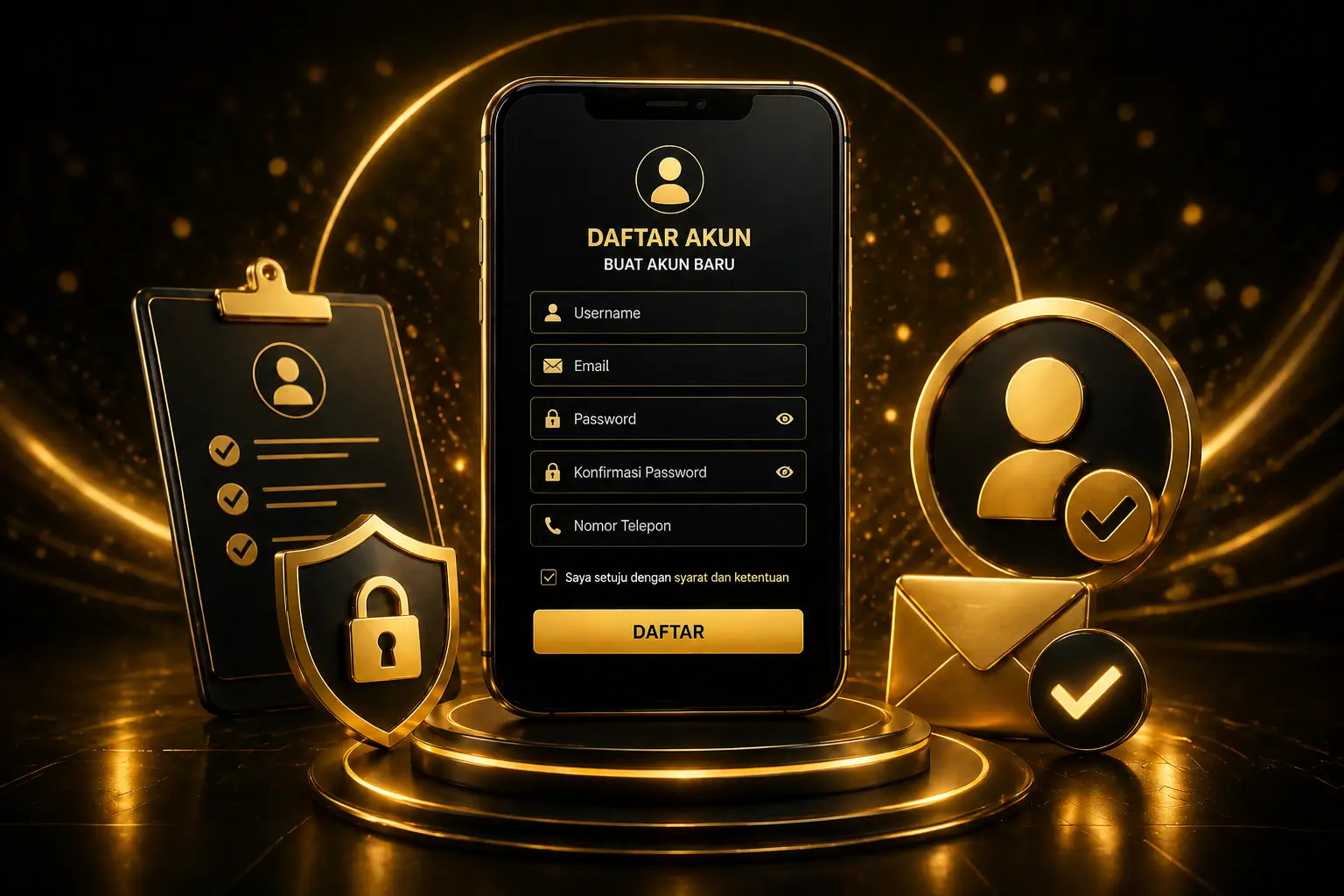 Panduan daftar akun baru di situs Pintuplay