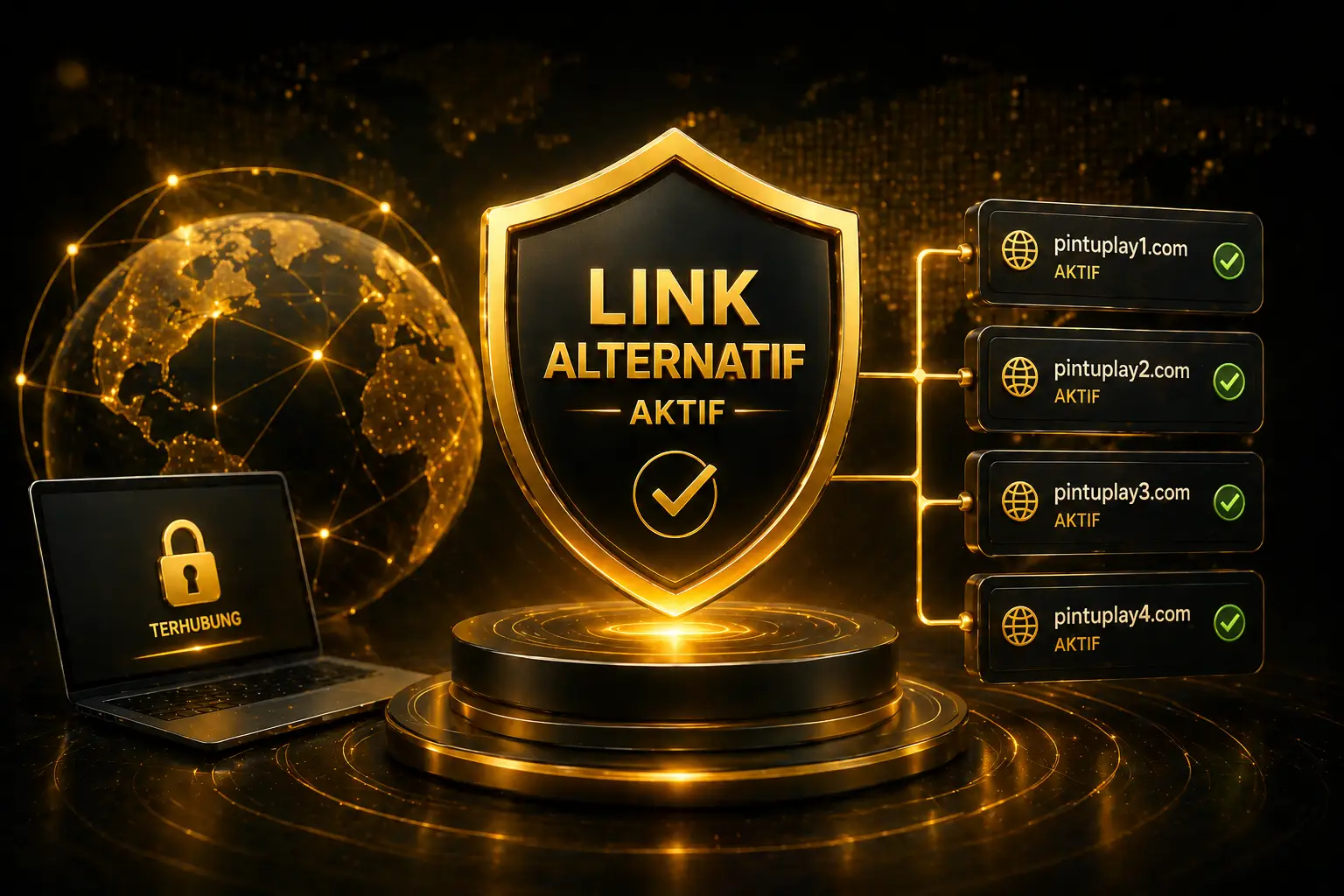 Link alternatif Pintuplay aktif untuk akses resmi